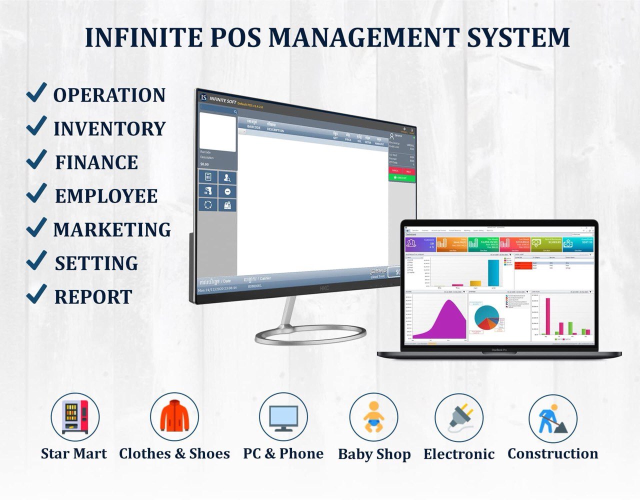 All-in-One Business Management System for Retail & Wholesale Stores